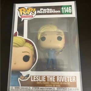 Leslie the Riveter #1146 Funko Pop Parks and Recreation
